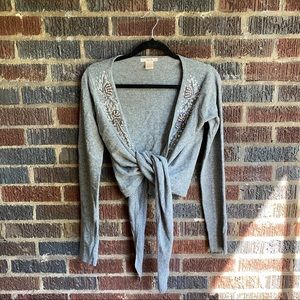 VINTAGE beaded sweater